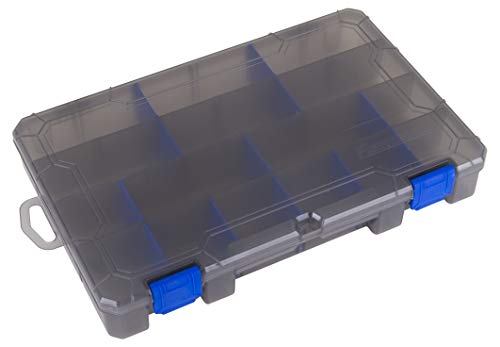 Flambeau Outdoors Zerust MAX 4007ZM Tuff Tainer - 24 Compartments and 12 Removable Dividers - 11" L x 7.25" W x 1.75" D - Fishing and Tackle Storage Utility Box - size: 4007ZM - 11" x 7.25" x 1.75"