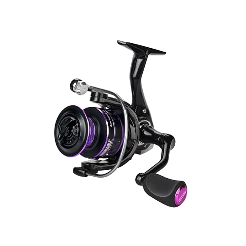 Rikimaru VT Spinning Reels, Carbon Fiber 30LBs Max Drag, 9+1 Shielded BB, Freshwater Spinning Fishing Reel, 5.1:1/6.2:1, 2000, 3000, 4000, 5000，6000, 7000 Series - size: VT-7000