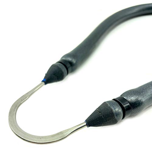 SPEARFISHING WORLD 5/8 Inch (16mm) O.D. Speargun Rubber Bands with Flat Stainless Steel Wishbone Fits Most Spearguns for Spearfishing Freediving & Scuba Diving - size: 22 in for 42 in Spearguns