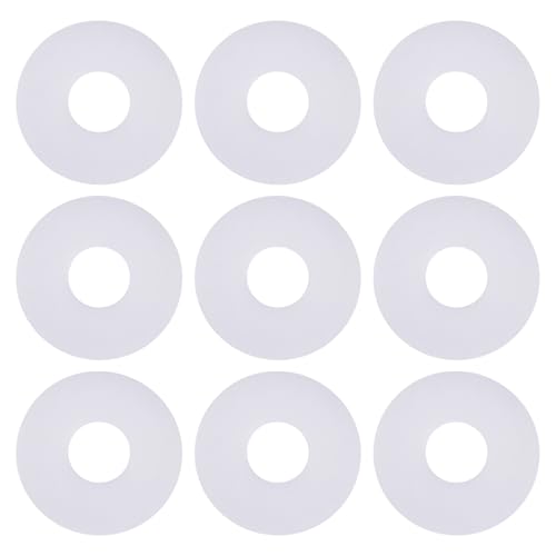50Pcs PTFE White Spool Profile O-Ring Gasket for 6mm Spool Shaft for Front Drag Reel Compatible with Fox Compatible with Penn 6mm Reels
