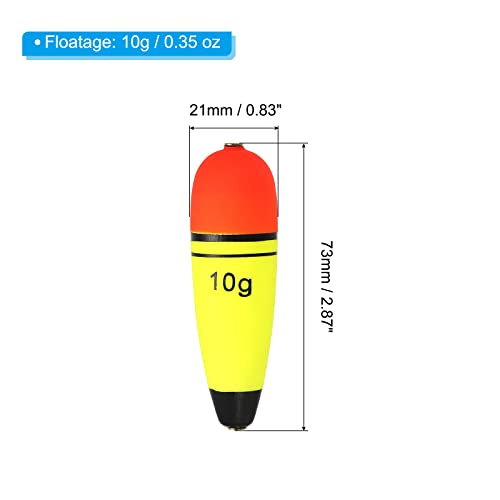 PATIKIL Fishing Slip Bobbers EVA Fishing Float for Saltwater Freshwater Fishing - style: 0.35oz