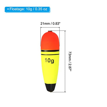 PATIKIL Fishing Slip Bobbers EVA Fishing Float for Saltwater Freshwater Fishing - style: 0.35oz