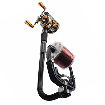 Fishing Line Spooler Machine Portable Adjustable Spinning Reel Line Winder Fishing Tackle Tool Black,Fishing Gear