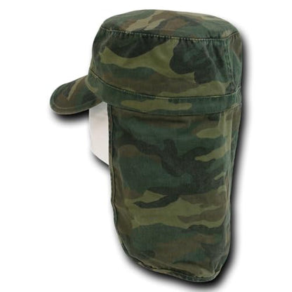 Rapiddominance Foreign Legion Cap - color: Woodland, size: Small-Medium
