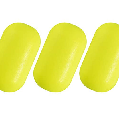 Dr.Fish 30 Pack Fishing Rig Floats Pompano Floats Walleye Rig Lure Making Accessories Surf Fishing Foam Snell Bobbers - color: Chartreuse, size: Large-2/3*2/5"