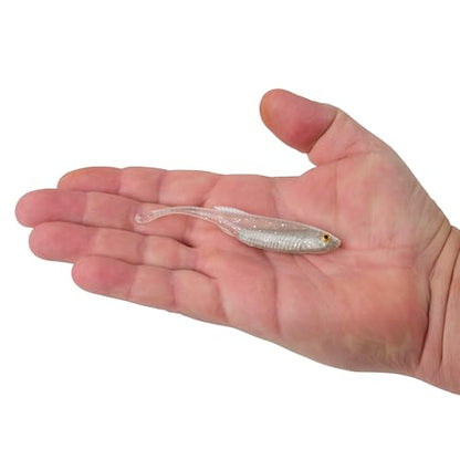 Berkley PowerBait Drip Minnow Fishing Soft Bait - color: White Shiner, size: 4"