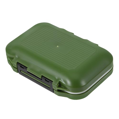 UKCOCO Waterproof Fishing Tackle Box Small Portable Lure Case Thickened Plastic Hooks Organizer for Fly Fishing Accessories Storage Outdoor Gear