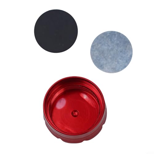 Spool Tension Brake Knob Designed for Use with for DAIWA Steez A Fishing Reels and Lightweight Metal Build (Red one) - size: Red one