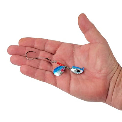 Berkley Bladed Rawler Jig - color: Blue Chrome, size: 1/2 oz - 1/0 Hook Size