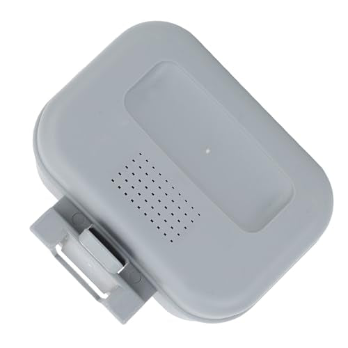 Fishing Live Bait Box, Plastic Bait Holder with Perforated Cover, Portable Live Container for Bloodworms, Heat & Fishing Station