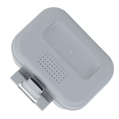 Fishing Live Bait Box, Plastic Bait Holder with Perforated Cover, Portable Live Container for Bloodworms, Heat & Fishing Station
