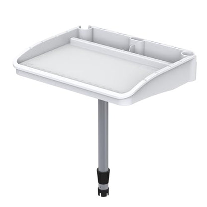 SEAFLO Bait Cutting Board Table (18.25” by 14.75” Surface) with Two Rod Holders, Fish Cleaning Fillet Station for Boat with Mount Plier Storage and Knife Slot with Built-In Measuring Ruler (Small) - size: Small (18.25” x 14.75”)
