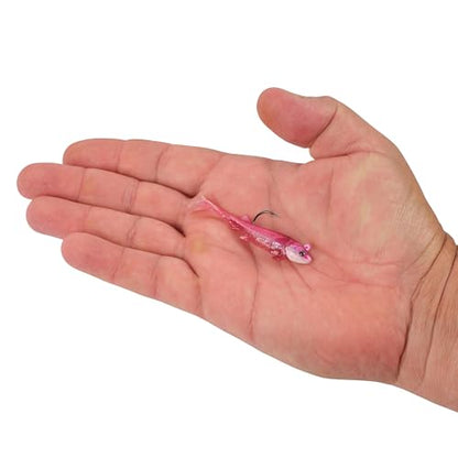 Berkley PowerBait Minnotator Fishing Soft Bait - color: Pink Shiner, size: 2.5 in - 1/8 oz