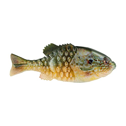 Berkley Powerbait Gilly Fishing Soft Bait - color: HD Pumpkinseed, size: 110mm