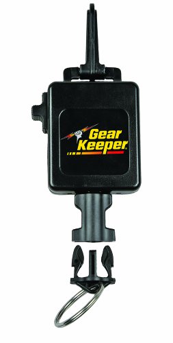 Gear Keeper Scuba Dive Light & Underwater Camera Retractor - Retractable Tether to Keep Scuba Gear Secure & Accessible - Snap Clip Mount & QC-II Split Ring - Scuba Diving Accessories - Made in USA - size: Large, style: Snap Clip