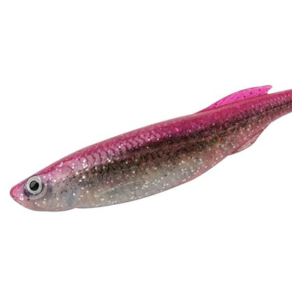 Berkley PowerBait Drip Minnow Fishing Soft Bait - color: HD Pink Shiner, size: 3"