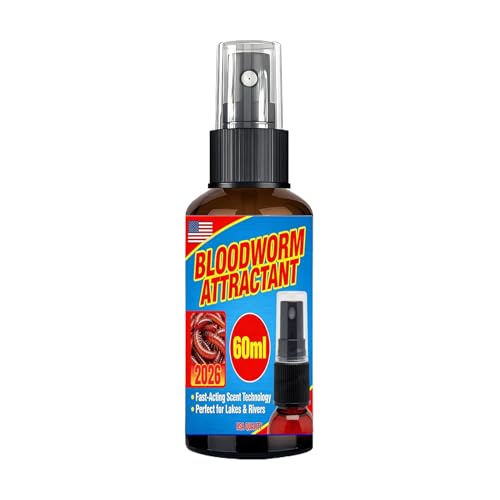 Catfish Attractant - 60ml Liquid Lure Enhancer | Scent Lure Attractant Spray | for Beginner Fishing Carp Catfish Bass Lake River