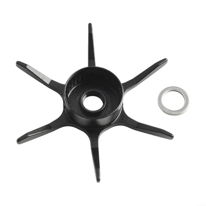 Modified Star Brake For Abu Garcia Max Series B3/B4/P3/P4/P5 Fishing Reel, 6-Star Drag Adjustment Knob, Aluminum Alloy DIY Replacement Part (right hand gold) - color: gold, size: right hand