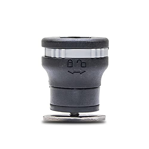 RAILBLAZA Kayak Rod Holder Tube with MiniPort Track Mount Base for Baitcasting, Spinning and Conventional Reels