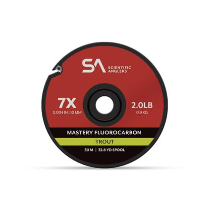 Scientific Anglers Mastery Trout Fluorocarbon Tippet - size: 7X