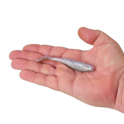 Berkley Gulp! Saltwater Paddleshad Fishing Soft Bait - color: Dazzleberry Chrome, size: 4"