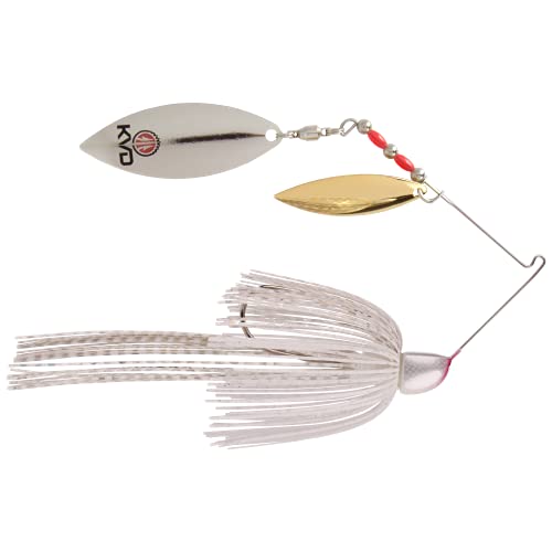 Strike King Finesse KVD Spinnerbait - color: Super White, size: 1/2oz (Single)