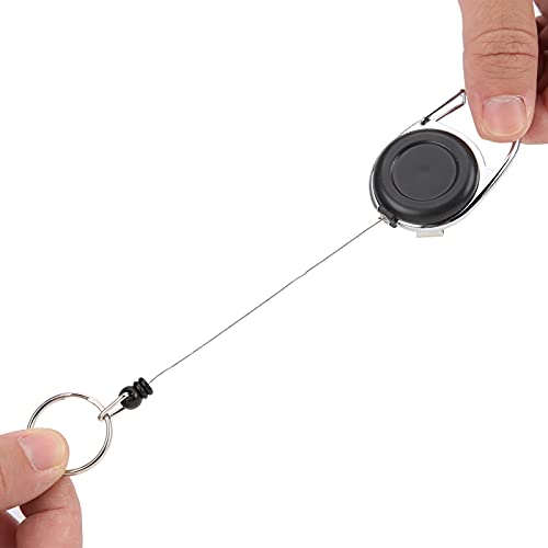 Fly Fishing Retractor Retractable Steel Wire Tool Clip Gear Jets for Anglers