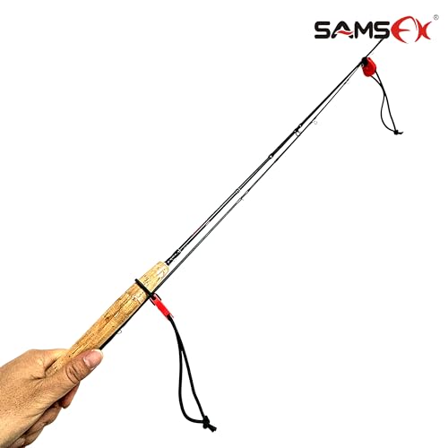SAMSFX Fishing Rods Belt Stretchy Wrap Pole Straps Elastic Cable Ties for Casting, Spinning & Fly Rods - color: 8pcs, 4 Colors Mixed B