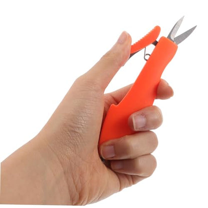 Totority Retractable Fish Scissors Telescopic Braid Cutters for Cutting Fishing Gear Stainless Steel Scissors for Anglers