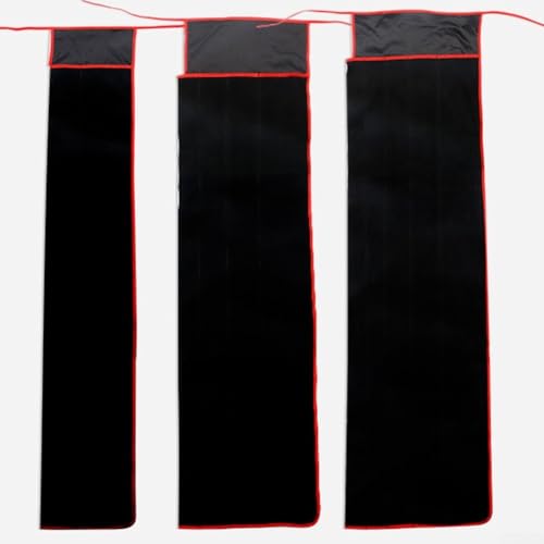 Cloth Fishing Rod Cover, Waterproof Oxford Cloth Fishing Rod Bag, Fishing Pole Sleeve, Scratch-proof Protective Bag For Fishing Rod, Protector Pouch Bags With 1-5 Compartments(B)