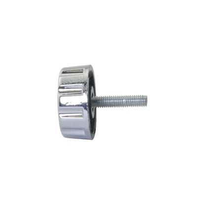 5PCS Universal Fishing Reel Nuts Spool Spares Universal Fishing Reel Replacement Parts Silver Crank Power Folding Handle Grip