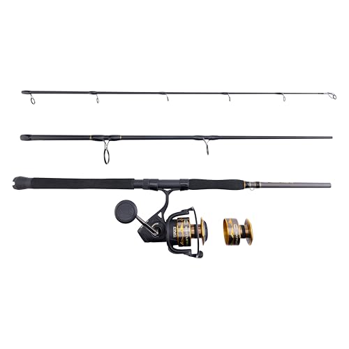 Penn Battle IV Spinning Reel and Fishing Rod Combo - size: 6000 Size Reel - 7' - Medium Heavy - 3pc, style: Battle IV