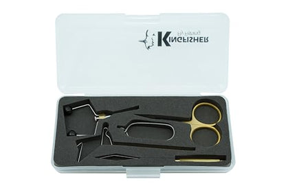 Kingfisher Fly Tying Intro Fly Tying Tool Kit Brass