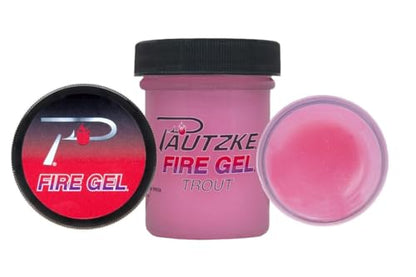 Pautzke Fire Gel Bait Scent Fishing Attractant, Long-Lasting Fish Scent Gel, Freshwater Saltwater Compatible, Strong Scent Trail, Easy Apply Lure Enhancer - color: Trout