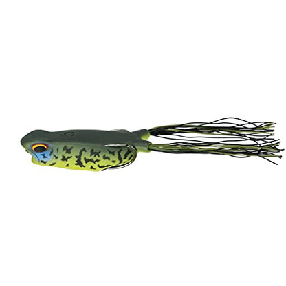 6th Sense – Vega Frog – Topwater Frog Bait – Bass Fishing – Walk, Skip, Spit, & Pop – 5/0 Braid Hook - color: Frogville