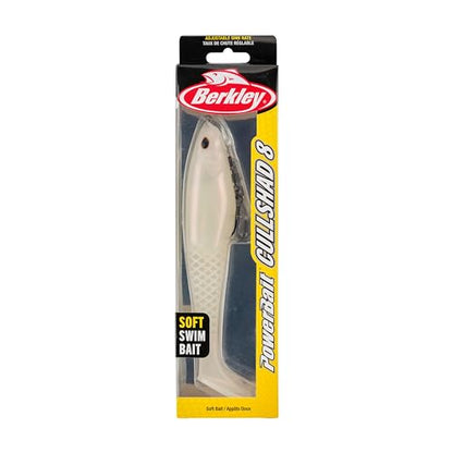 Berkley PowerBait CullShad Fishing Soft Bait - color: Albino, size: 8 in (2.75 oz)