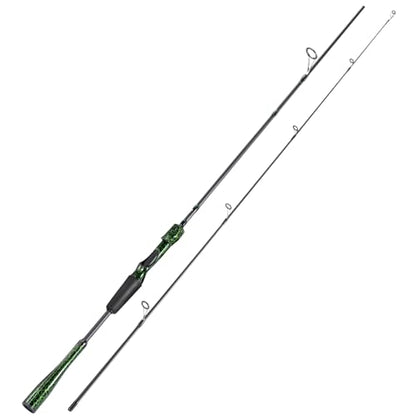 Sougayilang Berdea L Fishing Rod, 2-Piece IM6 Carbon Fiber Strong Casting & Spinning Rods for Bass, Trout, Walleye, Catfish - color: Spinning, size: 7'0" Medium Heavy- Fast- 2piece