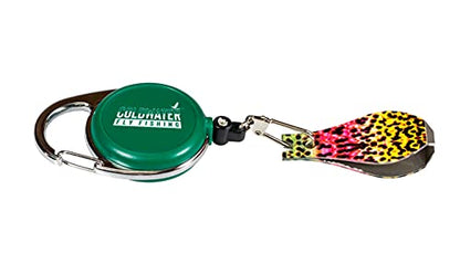 Fly Fishing Retractable Measuring Tape Zinger W/Fly Line Nippers