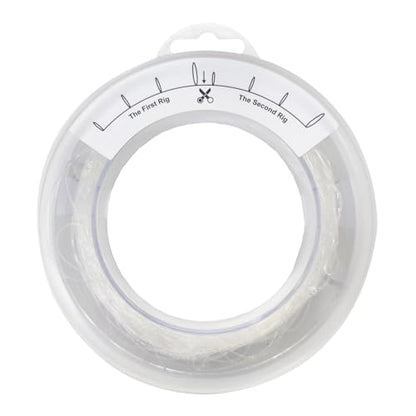 MASTERPRO Pre-Tied Dropper Loop Rigs, Fishing Line Spool 10LB 15LB 20LB 30LB 40LB 50LB 60LB 80LB 100LB, Suitable for Saltwater Freshwater Fishing - size: big bobbin-50LB