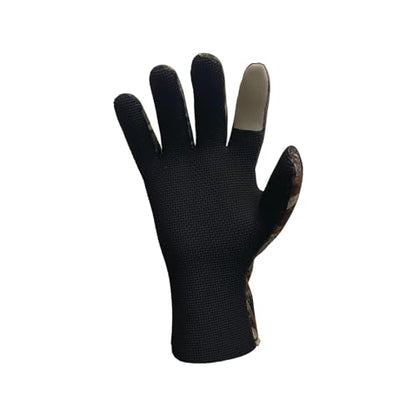 Glacier Glove Men's Aleutian Waterproof Fleece-Lined Neoprene Gloves | Blind Stitched, Seamless Sharkskin Textured Palm Handwear - size: Small