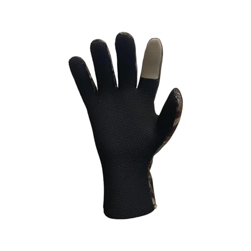 Glacier Glove Men's Aleutian Waterproof Fleece-Lined Neoprene Gloves | Blind Stitched, Seamless Sharkskin Textured Palm Handwear - size: X-Large