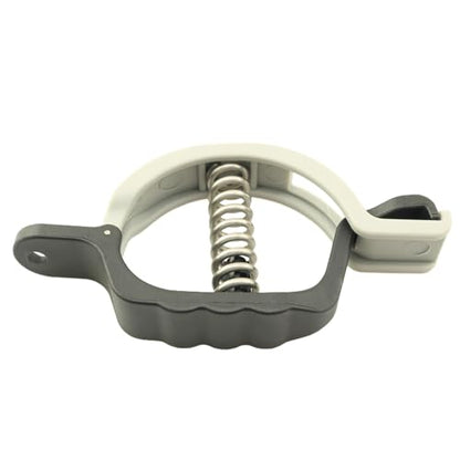 Duckbill Fish Gripper Scale Control Fisherman Stainless Steel Spring Fish Gripper Lure Fishing Tackle Accessories Mini Fish Control Device Fish Scale Pliers with Quick Clamp Hook