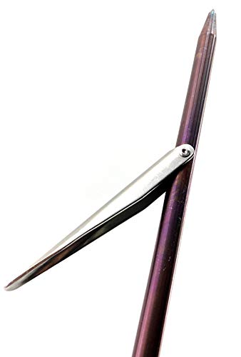 SPEARFISHING WORLD Replacement Stainless Steel Heavy Duty Flopper/Barb for 7mm or 8mm Speargun Spear/Shafts for Spearfishing, Freediving, and Scuba Diving - size: 5/16, style: Single