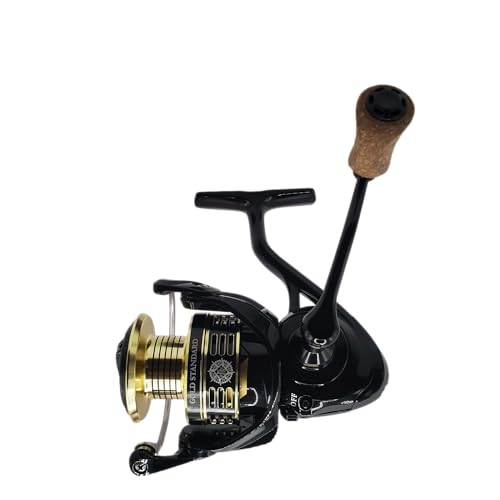 Gold Standard Spinning Reel, Freshwater Saltwater Spinning Fishing Reel Sizes 1000 2500 4000 - size: 4000