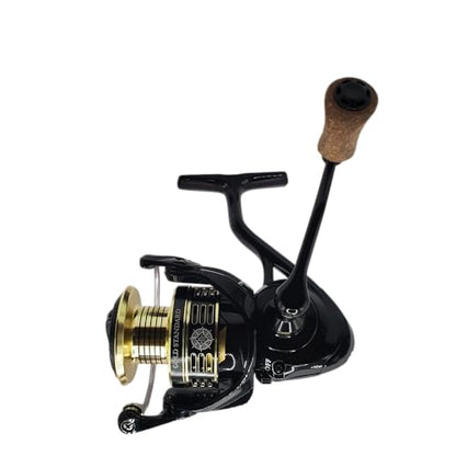 Gold Standard Spinning Reel, Freshwater Saltwater Spinning Fishing Reel Sizes 1000 2500 4000 - size: 2500