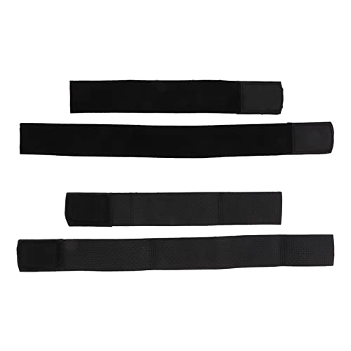 Mtlavishness Fishing Pole Tie Wrapping Band 2Pcs Elastic Fishing Rod Strap with Anti Slip Design for Secure Grip Neoprene Rubber Rod Holder Wrap for Fly Fishing