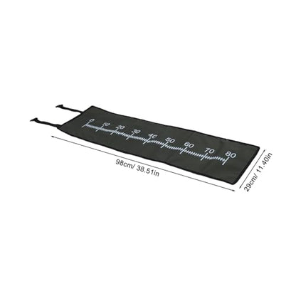 KICHOUSE Portable Fish Measuring Board: Waterproof Accurate Size Lightweight Measurement Tool Ruler Size Measuring Tape Board Tool