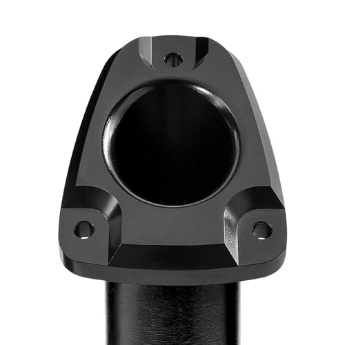 Young Marine Set of 2 Aluminium Heavy Duty Flush Mount 30 Degree Rod Holder for Fishing Boat - color: Black