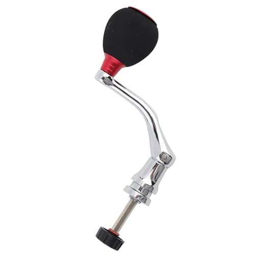 Fishing Reel Handle, Metal knobs Handle Grip Fishing Reel Rocker Arm Grip (Red-2000/3000) Fishing Reel Handle Reel Replacement Handle Fishing Reel Handle Replacement Reel Handle