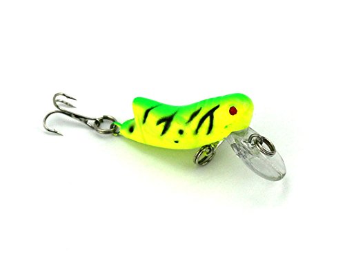 Topconcpt 275-Piece Fishing Lure Kit - Frogs, Spoons, Grasshoppers - for Bass, Trout, Salmon